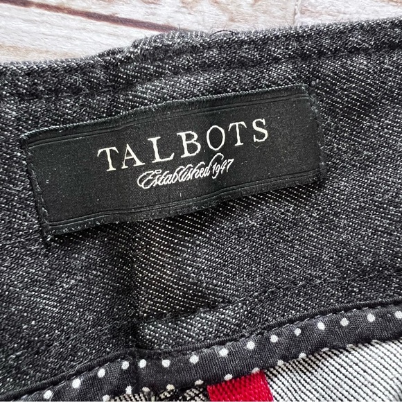 Talbots Women’s Signature Flare Jean Dark Wash size 8 - Picture 8 of 12